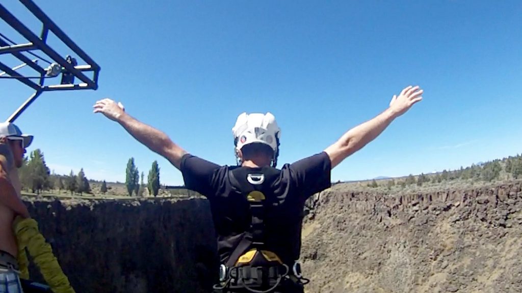 Bungee Jumping with Central Oregon Bungee Adventures