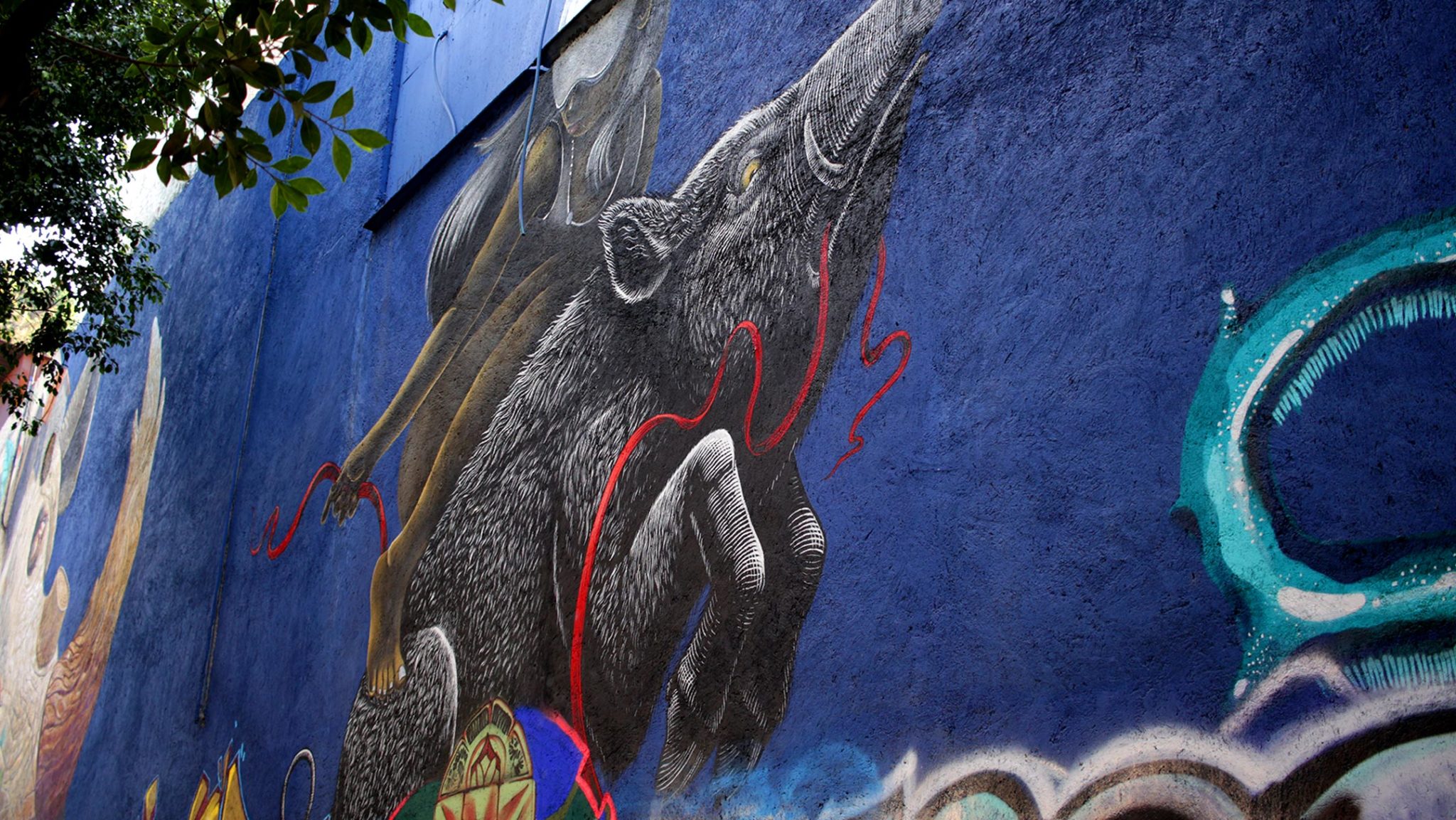 mexico city art mural graffiti