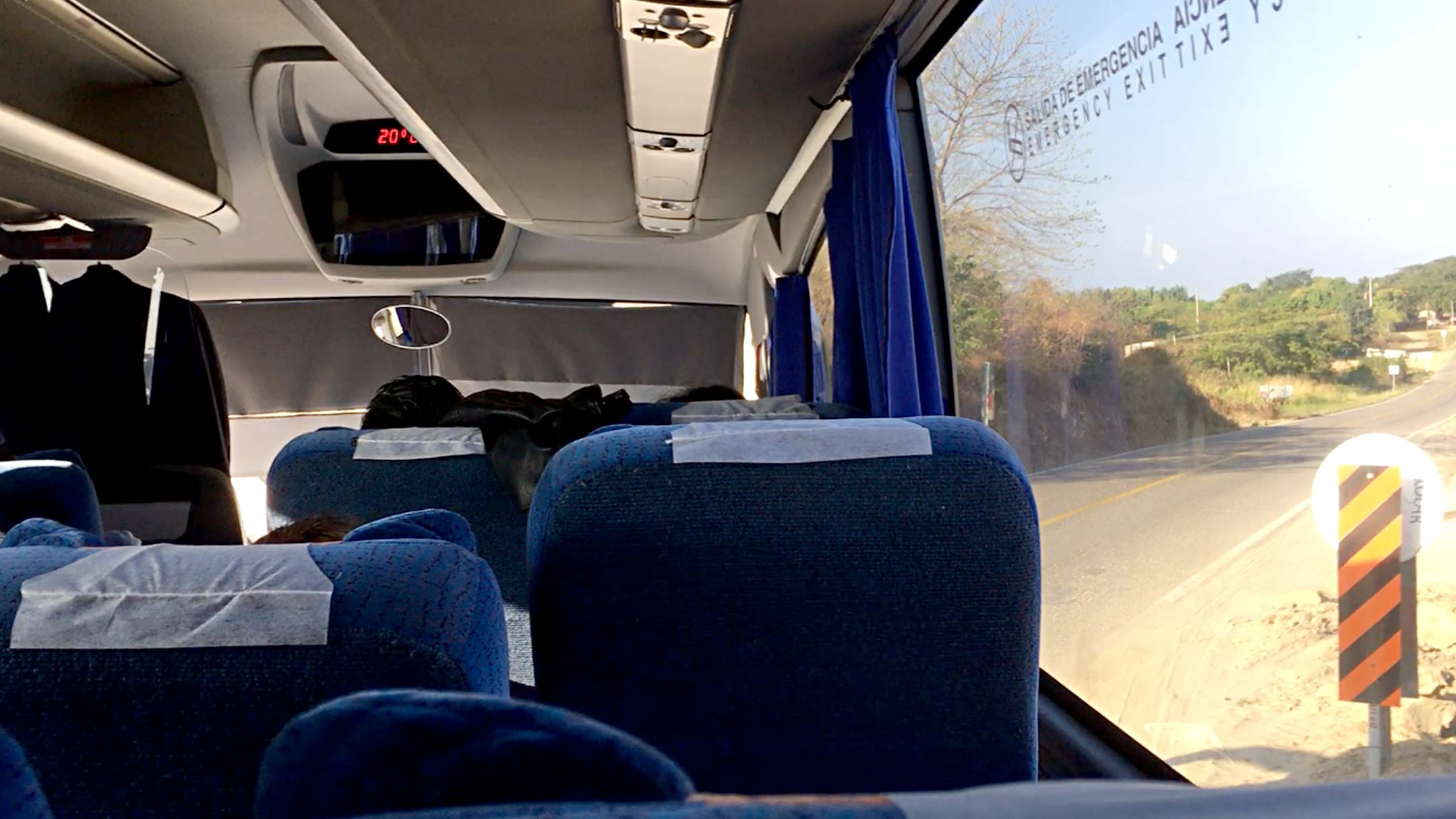 Getting around Mexico by bus seats