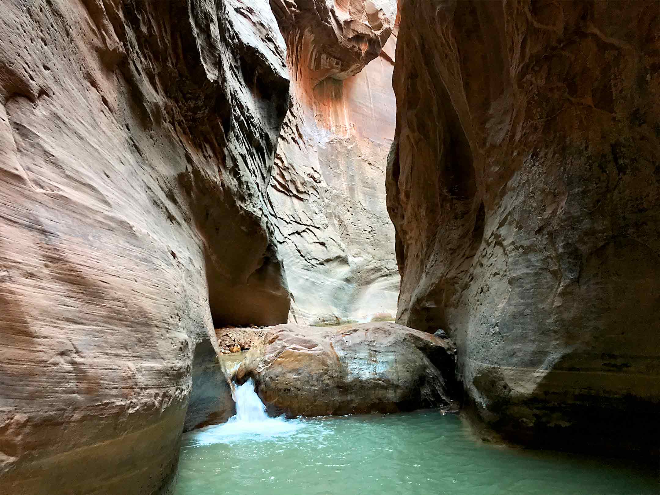 The Narrows Zion National Park creek