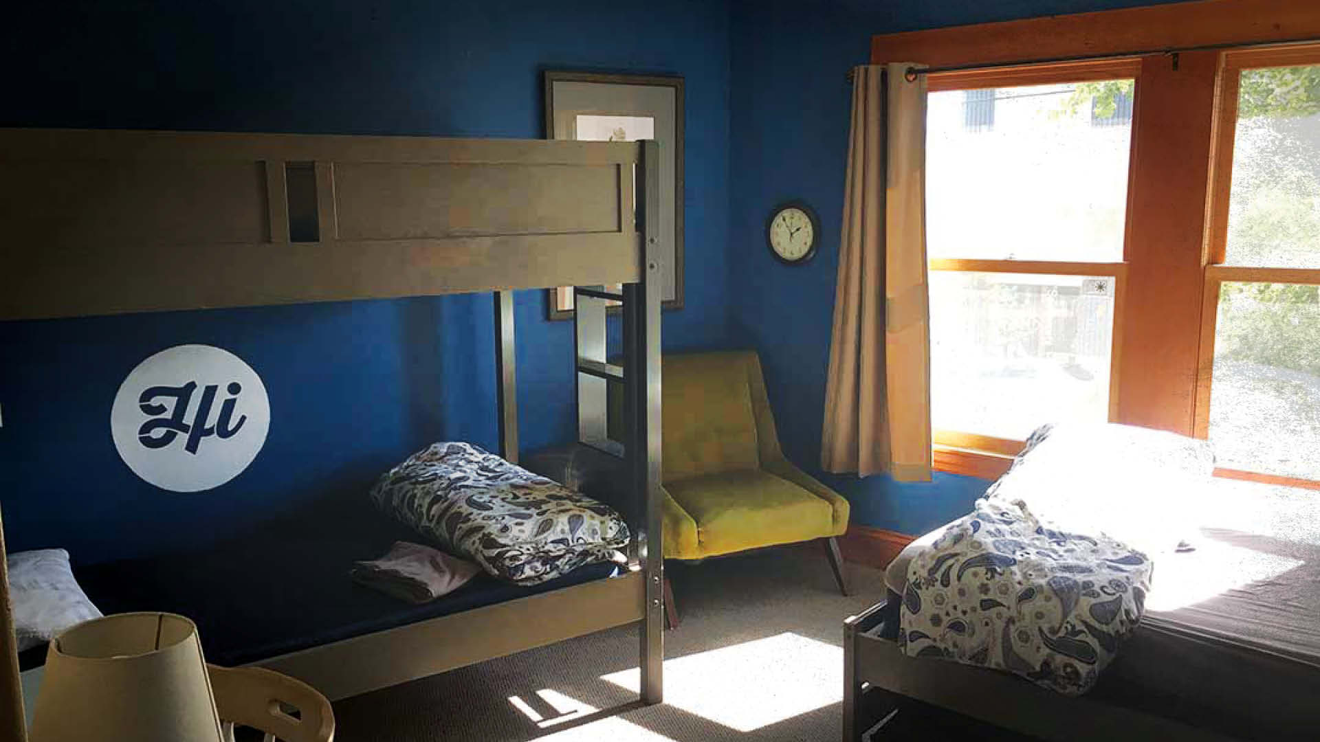 A private hostel room in Portland