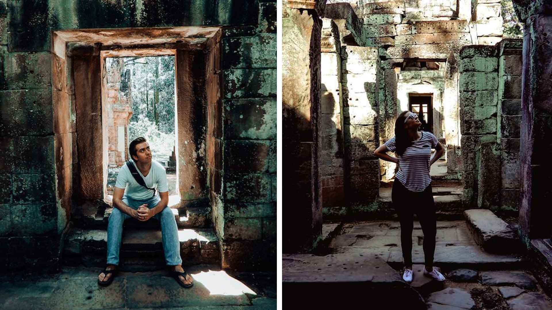 Kat Butler Interview World Wide Honeymoon Angor Wat