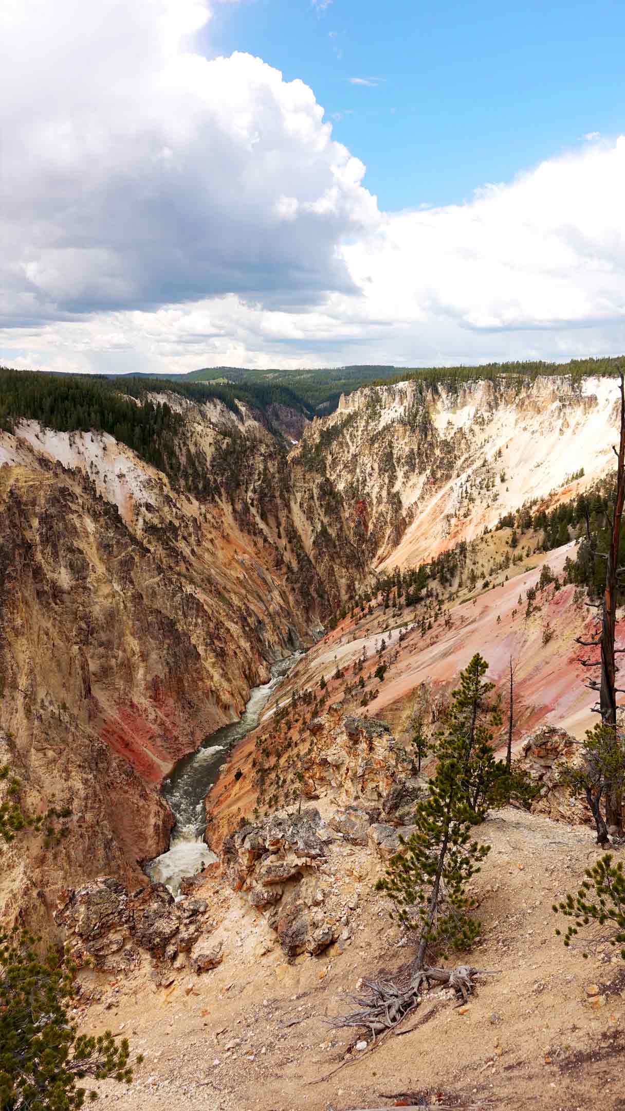 Yellowstone Canyon Falls image