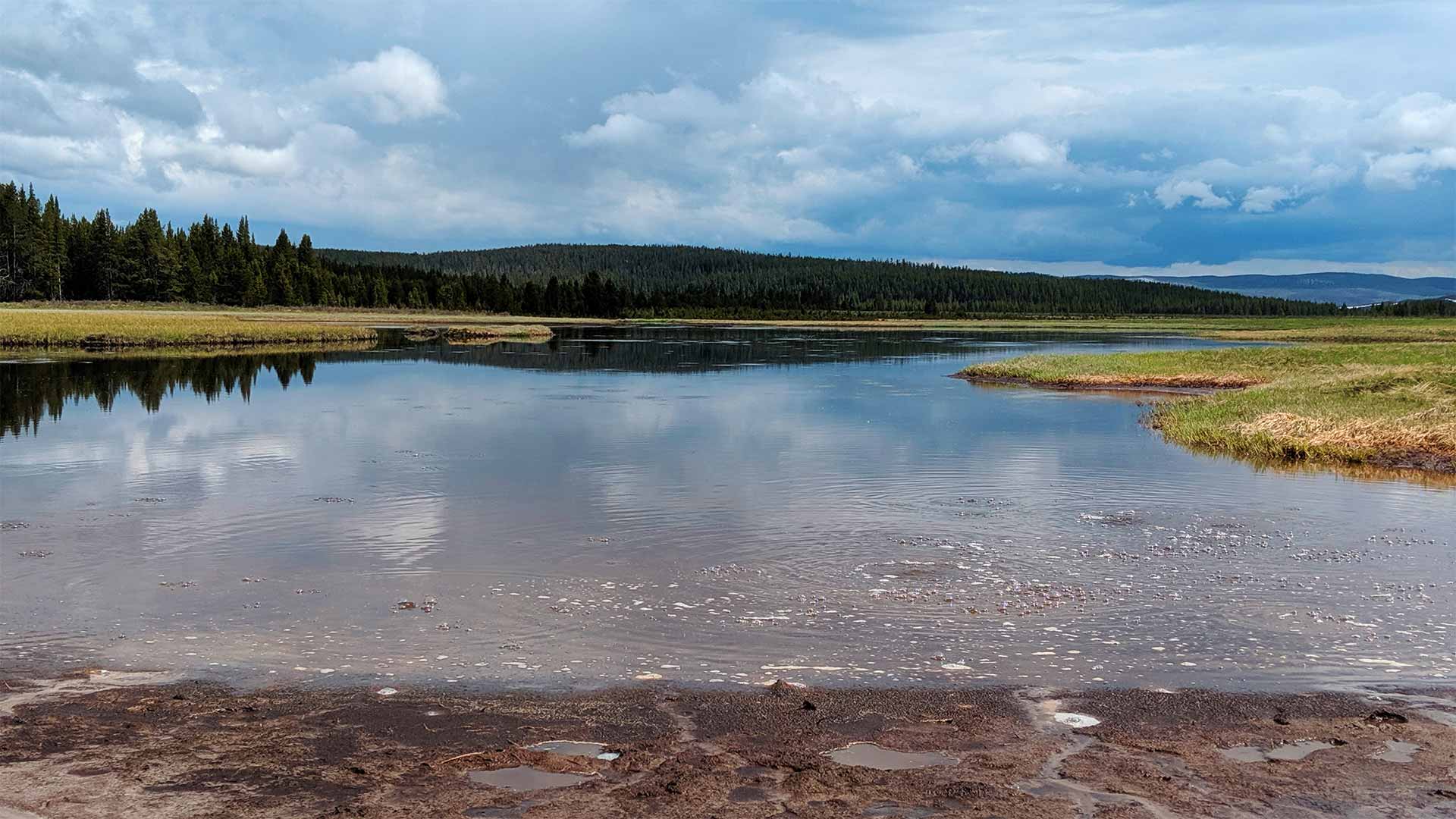 Yellowstone hiking