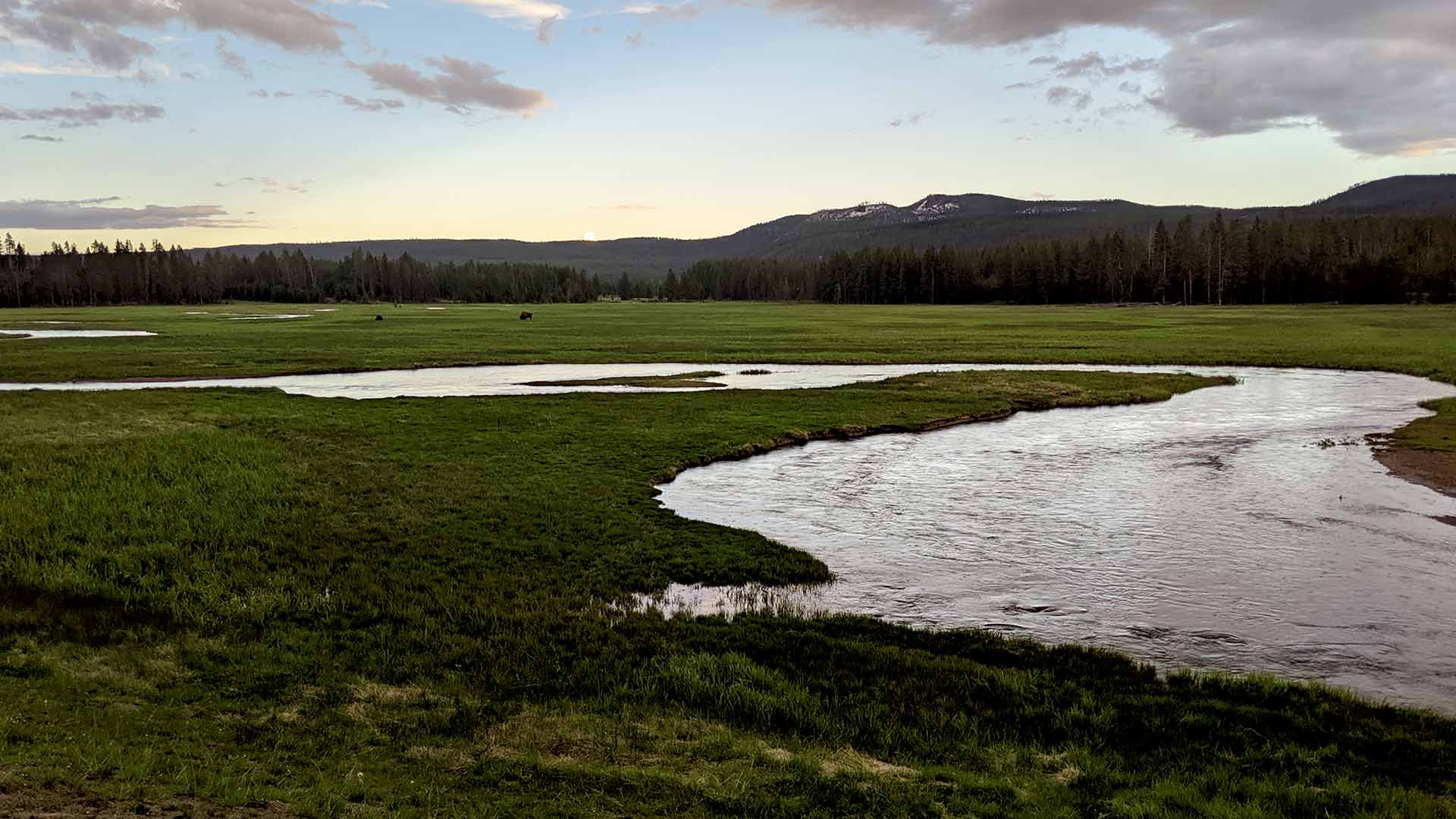 Yellowstone Old Faithful and Grand Prismatic