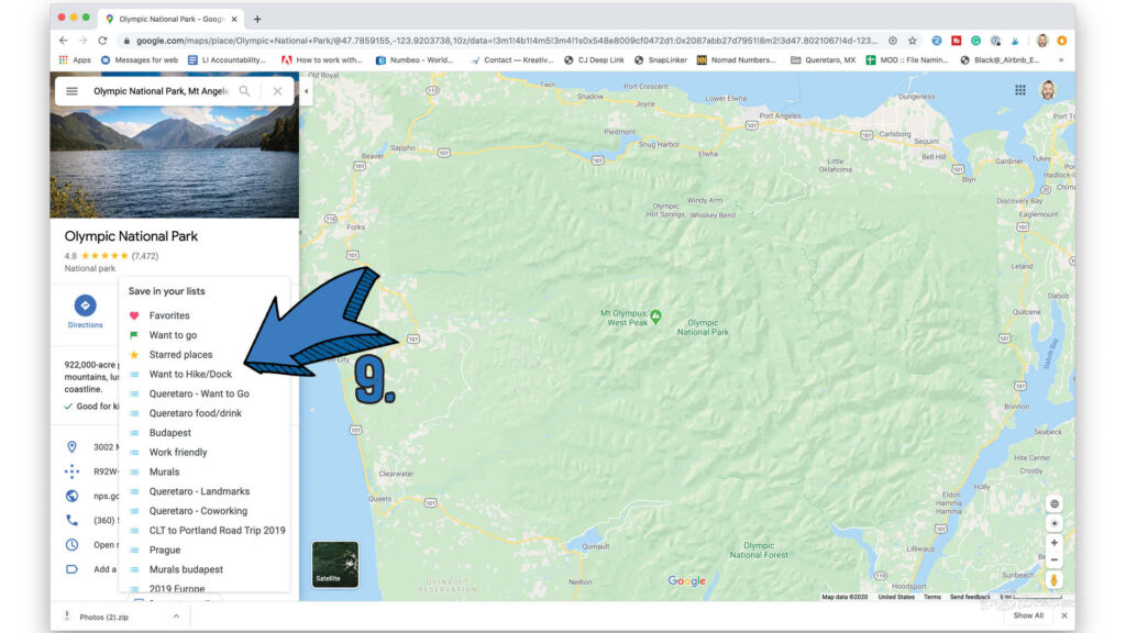 How To Use Google Maps saved lists on a browser step by step 9