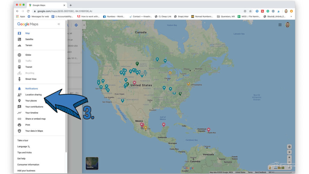 How To Use Google Maps saved lists on a browser step by step 3
