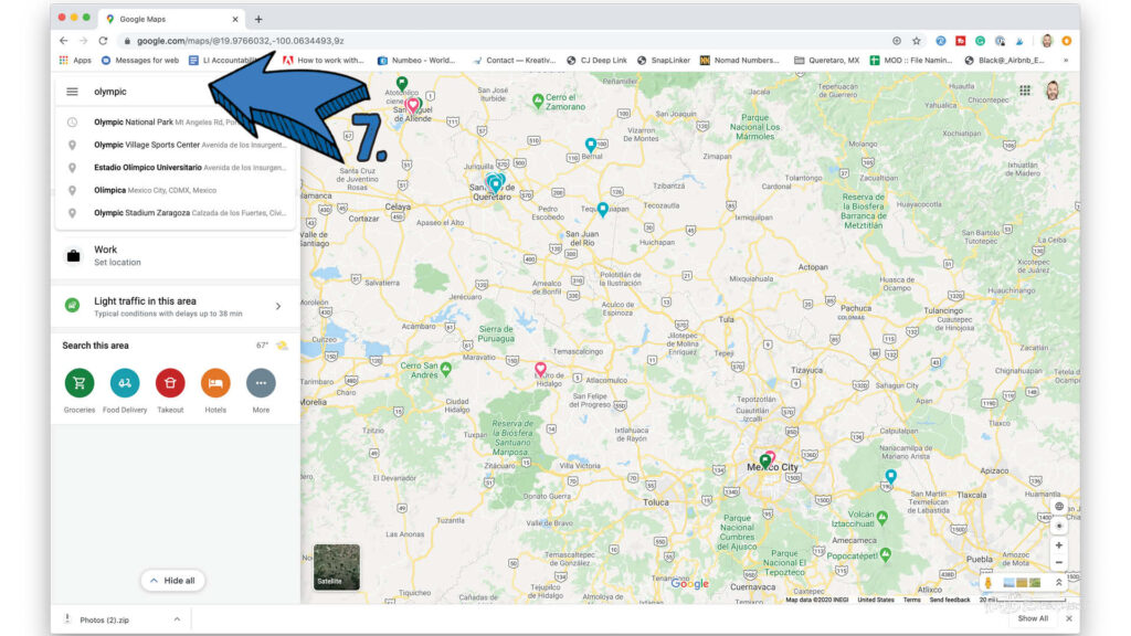 How To Use Google Maps saved lists on a browser step by step 7