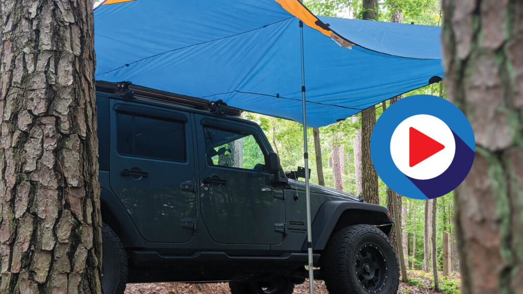 DIY: Build A Custom Jeep Wrangler or SUV Roof Rack  Tarp System… For Under $75