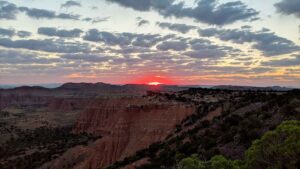 Cathedral Valley Campground Capitol Reef National Park Sunrise