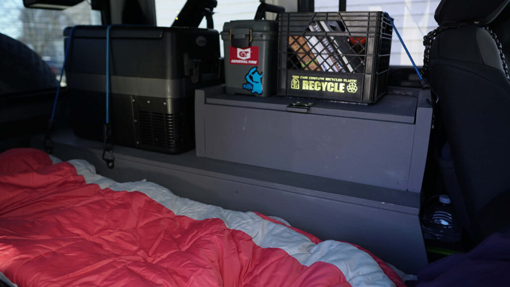 Sleep in a Jeep Wrangler!? Complete Bed Platform & Storage How-To!