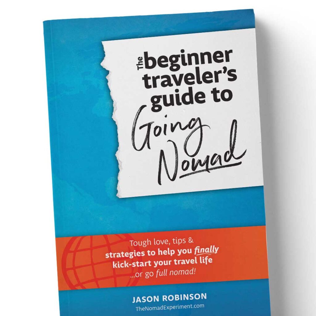 The Beginner Traveler's Guide To Going Nomad Book Cover Big