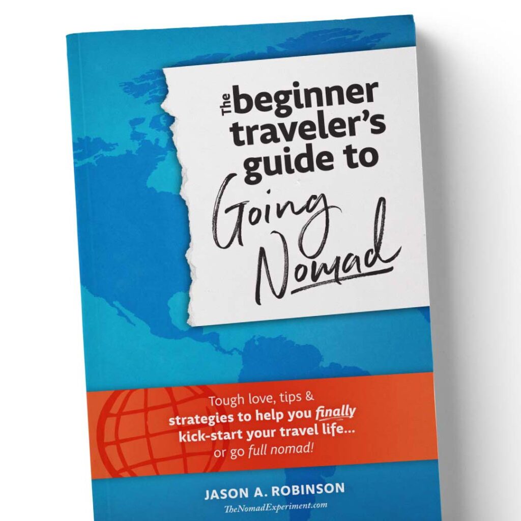 The Beginner Traveler's Guide Nomad book cover