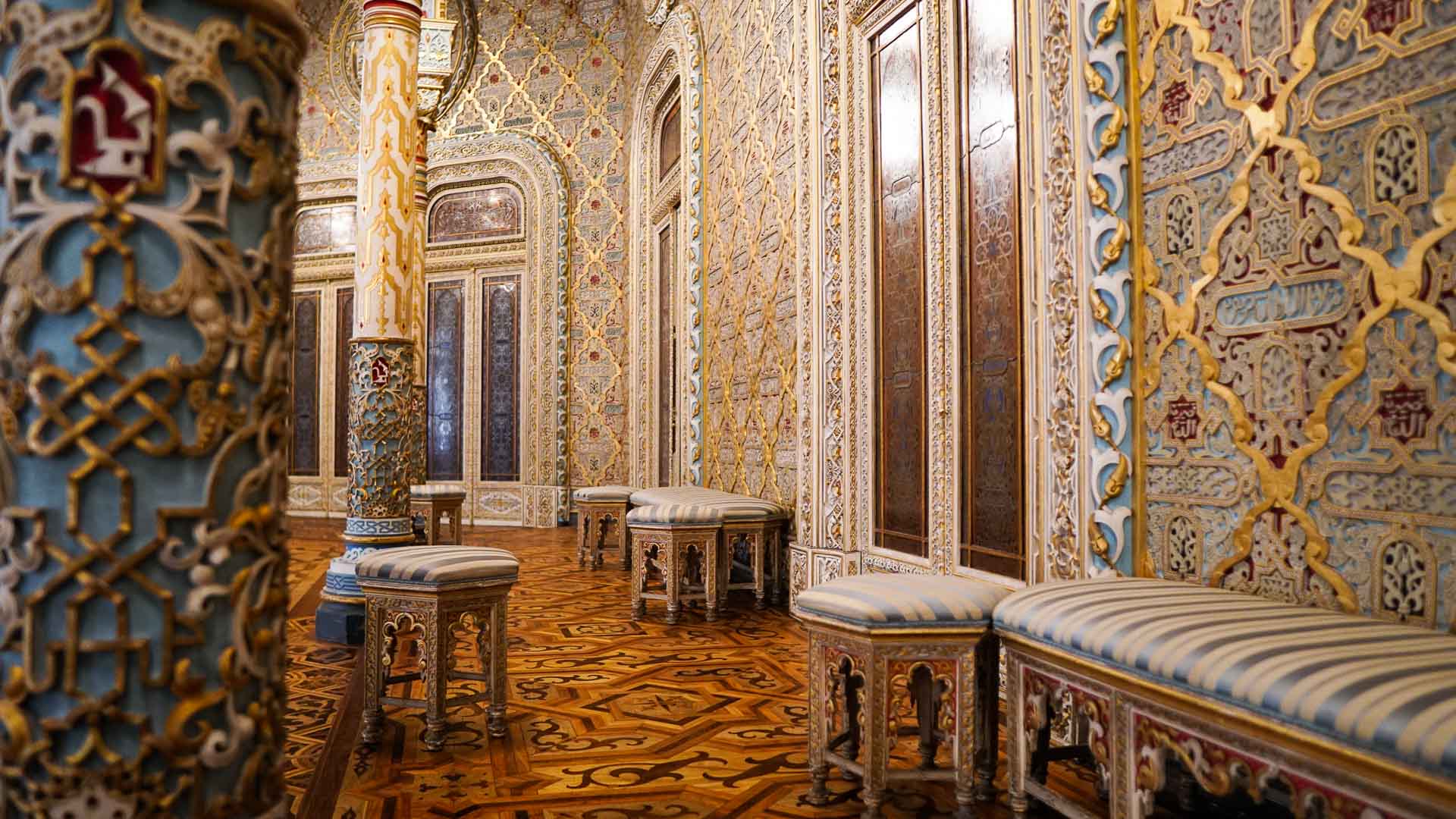 Porto Portugal photo the Arab Room at Bolsa Palace Stock Exchange