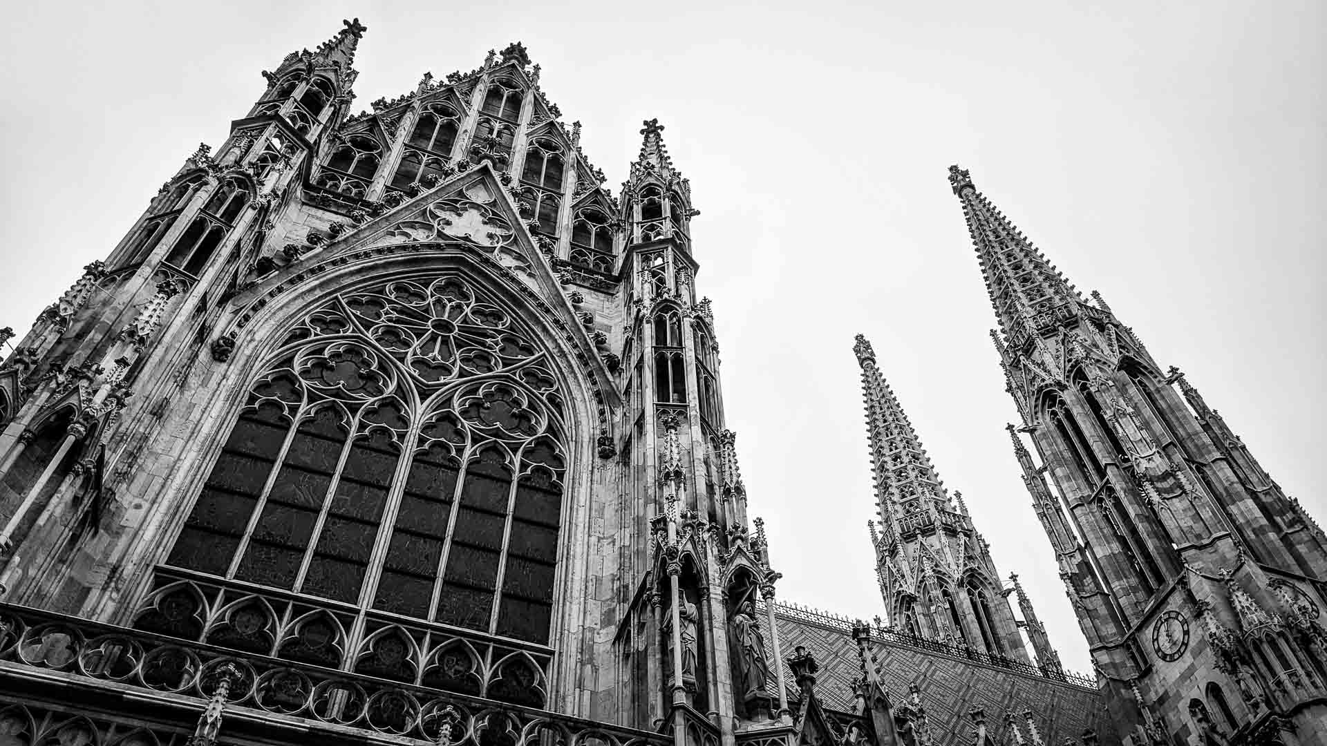 Vienna Austria Votivkirche Neo Gothic Cathedral The Nomad Experiment Photo