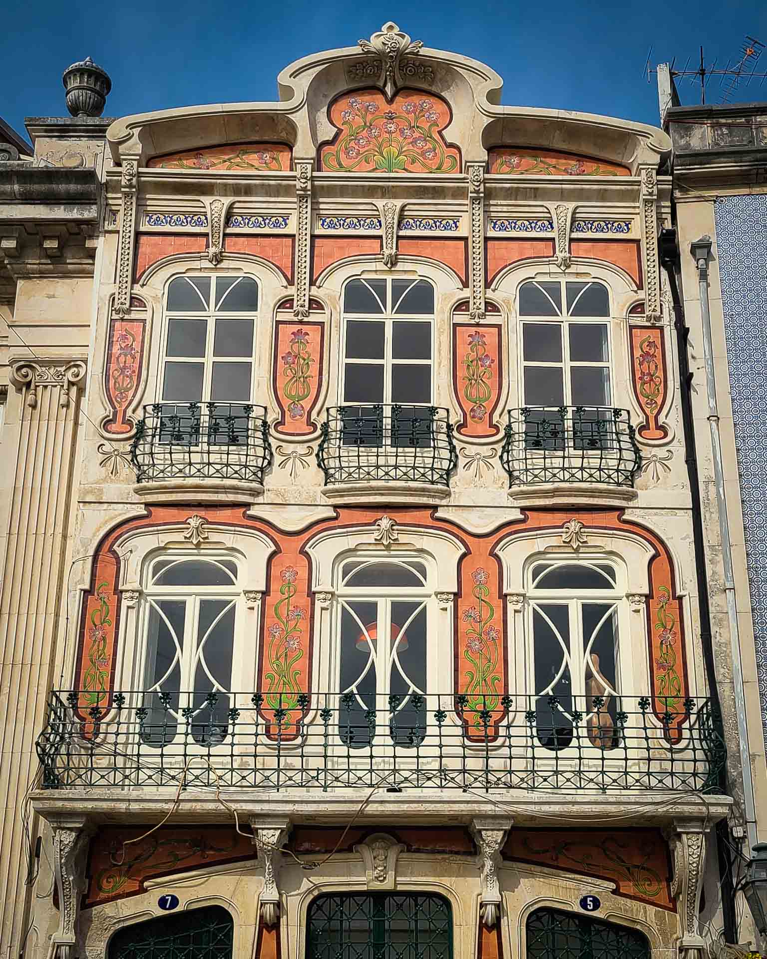 The Nomad Experiment Aveiro Portugal Art Nouveau Building