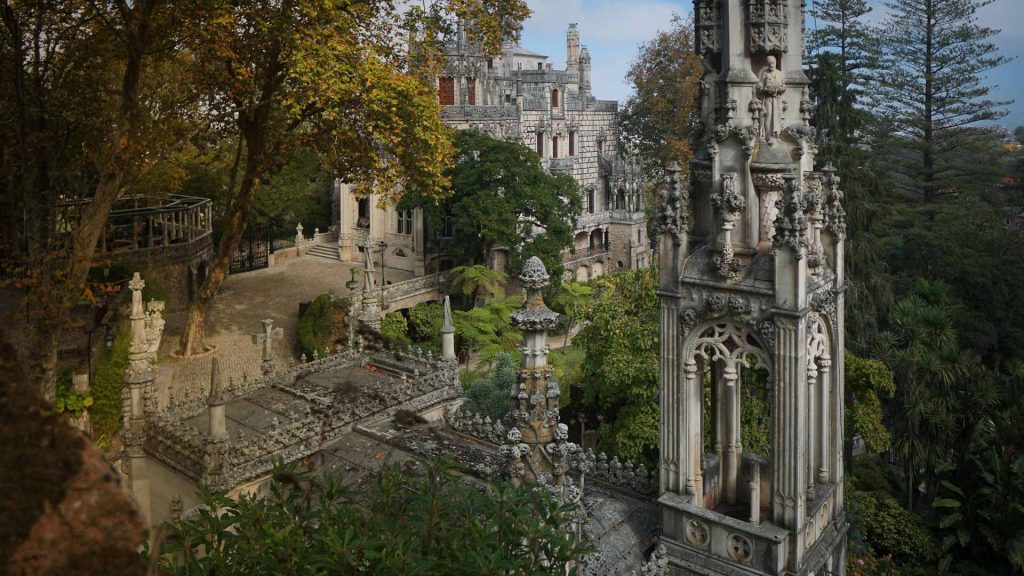 Quinta Da Regaleira Palace in Sintra Portugal