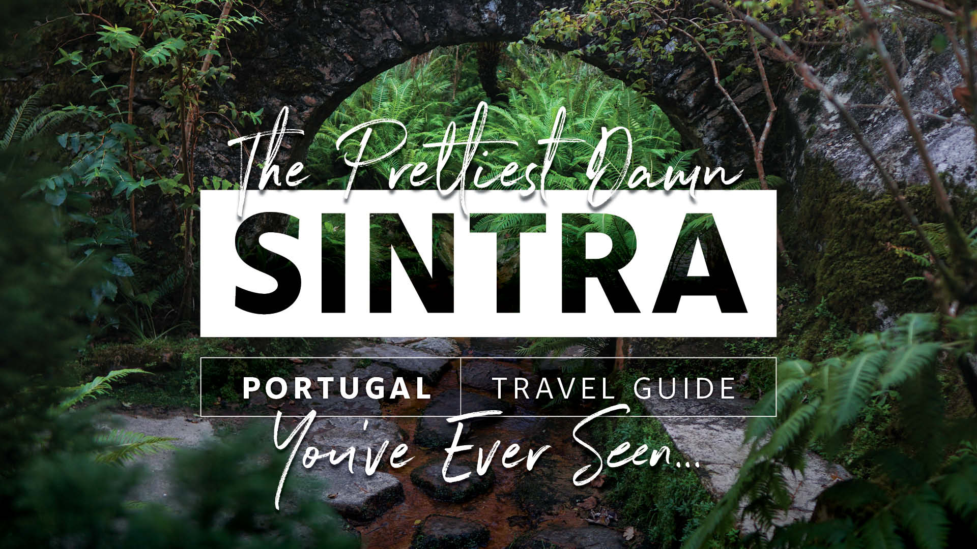 Sintra Travel Guide Portugal Cover Image Pena Palace Gardens