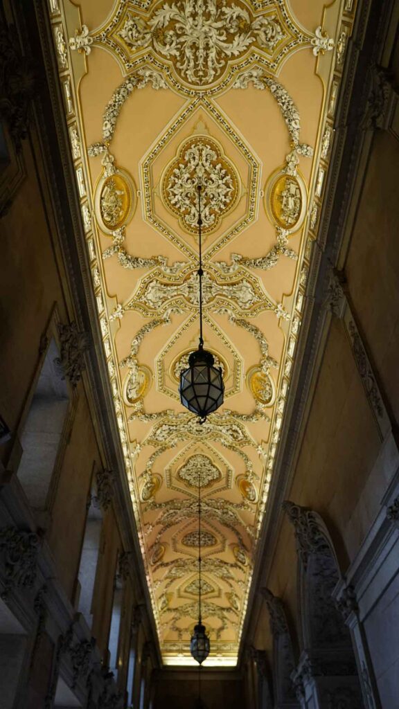 Porto's Stock Exchange Palace Ceiling Details