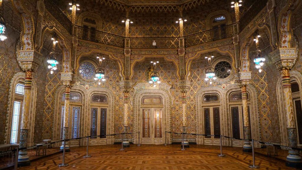 Porto's Stock Exchange Palace Arab Room Photo