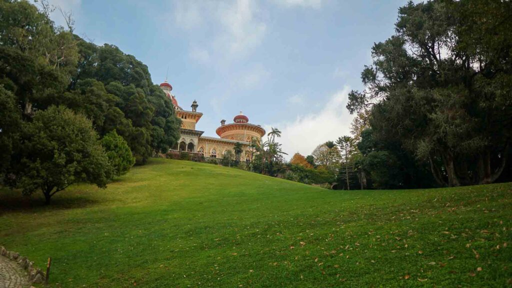 Photo of the Monserrate Palace in Sintra Portugal