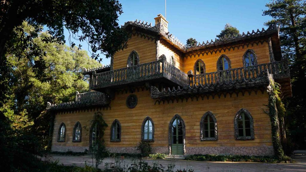Pena Palace Gardens Sintra Portugal Chalet Da Condessa D'Edla
