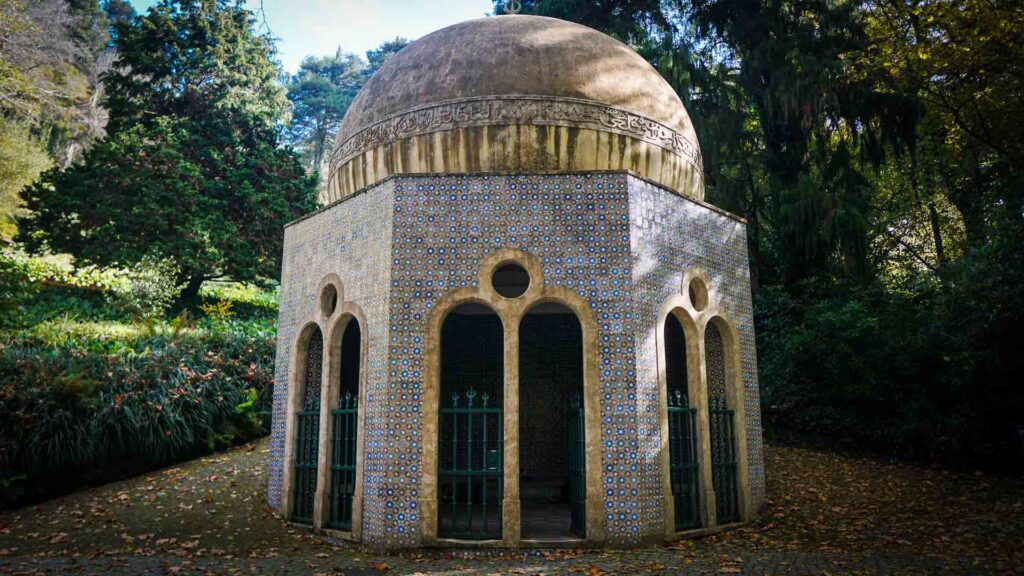 Fountain Of The Small Birds Pena Palace Sintra Portugal