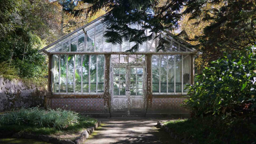 Pena Palace Garden Greenhouse Sintra Portugal