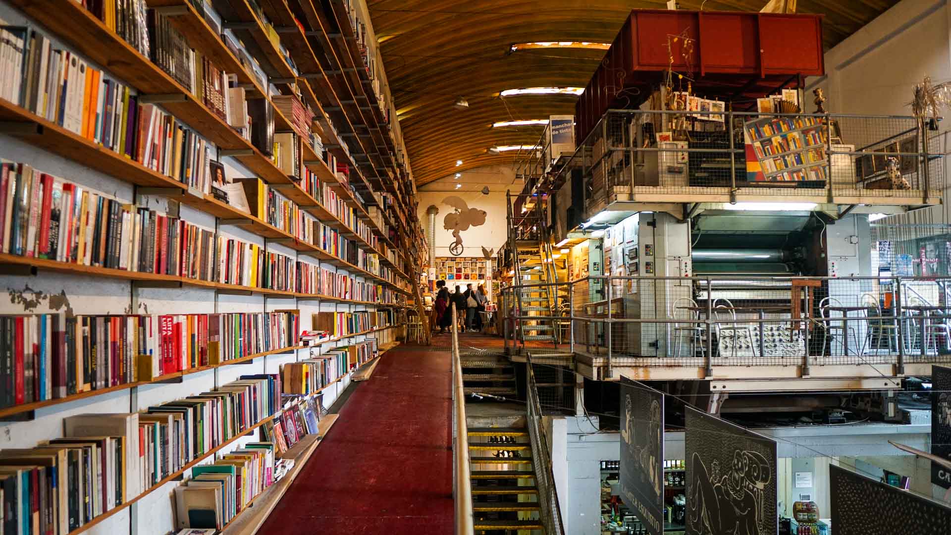 Ler Devager bookstore at the LX Factory Lisbon