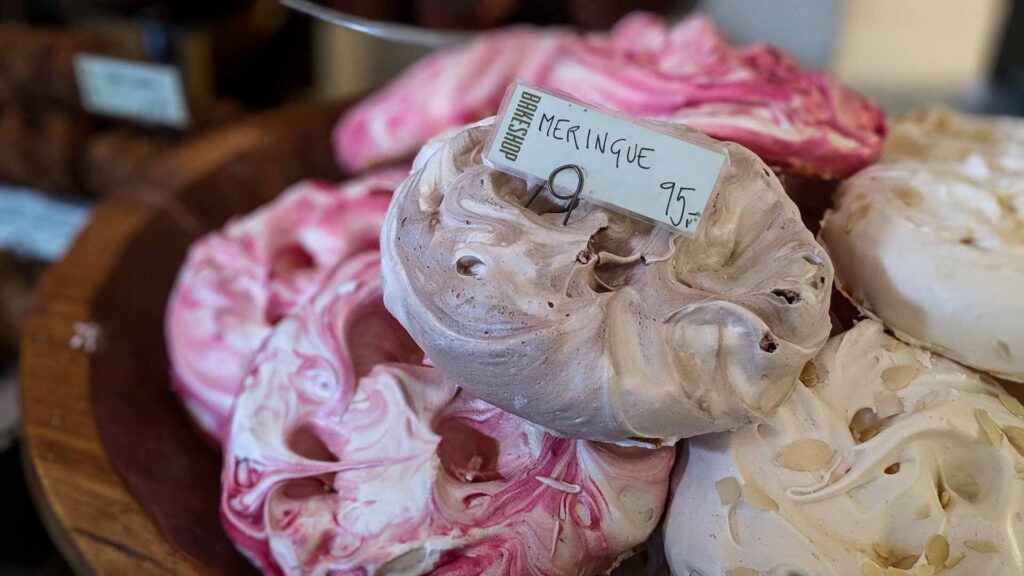 Giant Meringue the size of your head in Prague