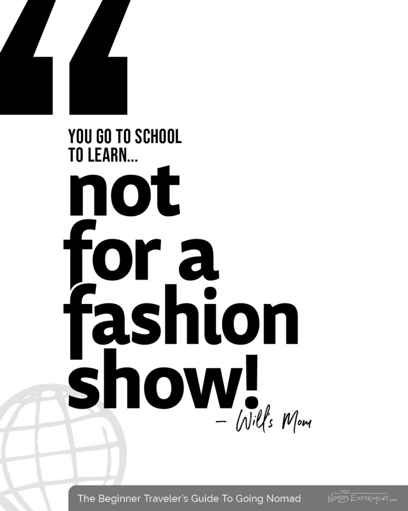 quote will smith school fashion show