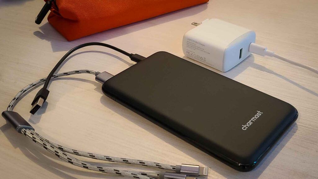 High capacity power bank and charger